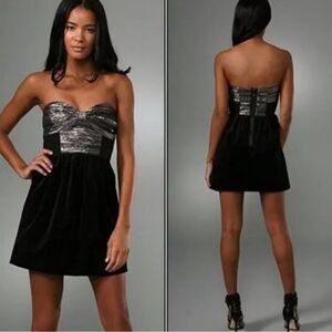 Tibi Runway Formal Cocktail Evening Out Classic Mini Dress sz 8